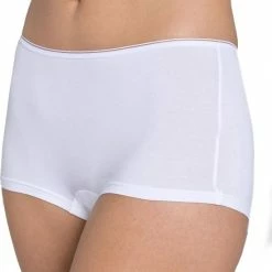 Begroting 👏 Sloggi Feel Sensational Dames Short - Wit - Maat 44 🤩 -lingerie-dames-badmode Winkel 550x653 1
