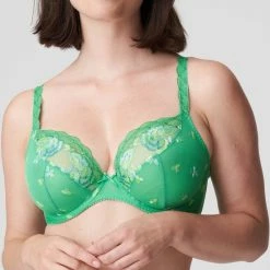 Aanbiedingen ⭐ PrimaDonna Palace Garden Balconette Bh 0163214 Lush Green - Maat 75F 🤩