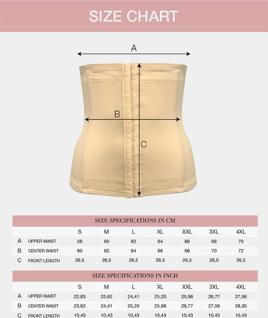 Flash-uitverkoop ❤️ MAGIC Bodyfashion Maxi Sexy Waistnipper Latte Vrouwen - Maat 3XL 😍 5 Flash-uitverkoop ❤️ MAGIC Bodyfashion Maxi Sexy Waistnipper Latte Vrouwen - Maat 3XL 😍 - Afbeelding 5