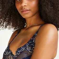 Goedkoopste ✨ Hunkemöller Dames Lingerie Niet-voorgevormde Beugel Bh Diva - Blauw - Maat C90 🥰 -lingerie-dames-badmode Winkel 550x660 199