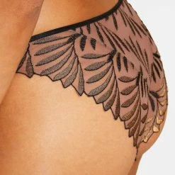 Uitgang 🥰 Aubade Sensory Illusion Italiaanse Slip Zwart 38 👏 -lingerie-dames-badmode Winkel 550x660 67