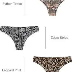 Kopen 👍 Merkloos Dierenprint Naadloos Dames Ondergoed - 3 Stuks/verpakking - Gratis Vervoer - Spoorloze Hipsters - Nadloos Lingerie - Slips- Brazilian Naadloos - Maat L 🎁 -lingerie-dames-badmode Winkel 550x681