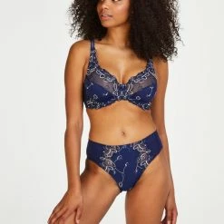 Goedkoopste ✨ Hunkemöller Dames Lingerie Niet-voorgevormde Beugel Bh Diva - Blauw - Maat C90 🥰 -lingerie-dames-badmode Winkel 550x688 4