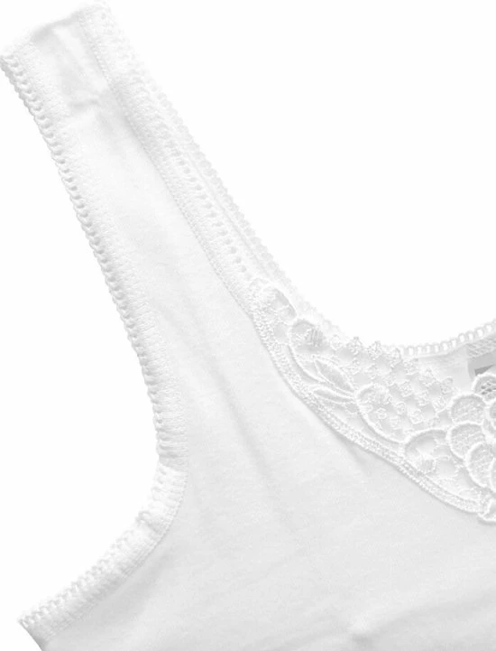 Beste recensies van 💯 Yenita® Dames Onderhemd Met Kant - 100% Katoen - 2 Stuks - Yenita - Wit - Maat 44/46 ❤️ 2 Beste recensies van 💯 Yenita® Dames Onderhemd Met Kant - 100% Katoen - 2 Stuks - Yenita - Wit - Maat 44/46 ❤️ - Afbeelding 2