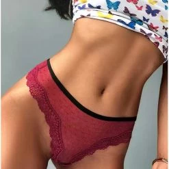 Top 10 🤩 Merkloos 3-Pack Kanten String Lingerie Dames | Schefman | 3 Stuks - M/L 💯 -lingerie-dames-badmode Winkel 550x724 1