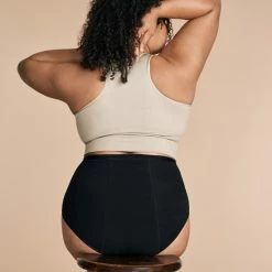 Goedkoopste ✨ ImseVimse - Imse - Menstruatieondergoed - High Waist Period Underwear - Hevige Menstruatie - XXL - Eur 52/54 - Bruin 🎁 -lingerie-dames-badmode Winkel 550x787 3