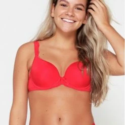 Goedkoop 🥰 LingaDore Daily Uni-Fit T-shirt BH Rood 65 A 🔔 -lingerie-dames-badmode Winkel 550x791