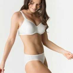 Nieuw 😍 PrimaDonna Satin Beugel Bh 0161330 Natuur - Maat 80G 🥰