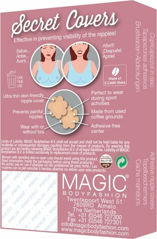 Beste deal π MAGIC Bodyfashion Secret Covers Black Vrouwen - Maat L/XL π 4 Beste deal π MAGIC Bodyfashion Secret Covers Black Vrouwen - Maat L/XL π - Afbeelding 4